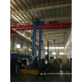 Welding Column and Boom for Double-Wall Oil Tank